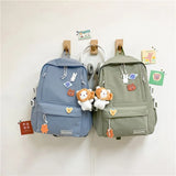 Ladies Backpacks Teen Boys Girls Harajuku Student School Bags