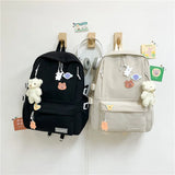 Ladies Backpacks Teen Boys Girls Harajuku Student School Bags