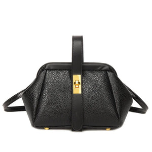 Soft Leather Crossbody Clutch Casual Dumpling Bag Women's Handbags