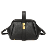 Soft Leather Crossbody Clutch Casual Dumpling Bag Women's Handbags