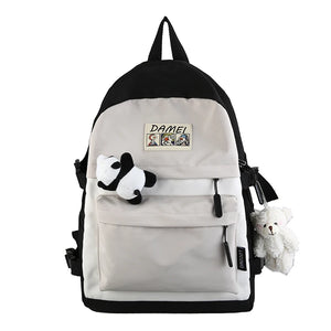 Waterproof Nylon Backpack for Girls - Stylish and Durable