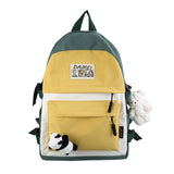 Waterproof Nylon Backpack for Girls - Stylish and Durable