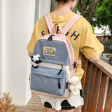 Waterproof Nylon Backpack for Girls - Stylish and Durable