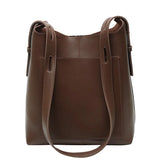 Large-capacity Messenger Bag Women's Autumn/Winter PU Shoulder Bag