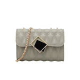 PU Shoulder Messenger Bags Chain Lock Handbags Ladies Bags
