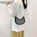 Small PU Leather Shoulder Bags for Women Zipper Handbag Female Travel