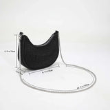 Small PU Leather Shoulder Bags for Women Zipper Handbag Female Travel