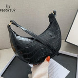 Stone Pattern Print Mini Handbag PU Leather Shoulder Top-Handle Bag