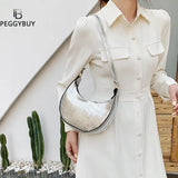 Stone Pattern Print Mini Handbag PU Leather Shoulder Top-Handle Bag