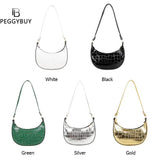Stone Pattern Print Mini Handbag PU Leather Shoulder Top-Handle Bag