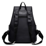 Waterproof Ladies Backpack PU Leather Shoulder Bag