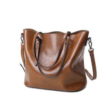 Women's Leather Handbags Spring Casual Tote Bag Big Shoulder Bag