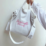 Ladies Canvas Tote Corduroy Canvas Shoulder Bags Casual Beach Bags