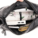 Soft Sheepskin Leather Shoulder Bag Tassel Female Handbag