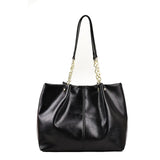 Large Soft Leather Shoulder Bag for Women