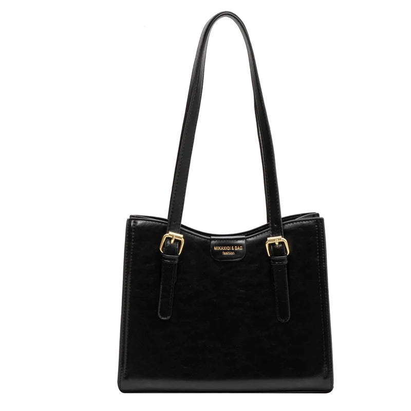 Autumn Winter Style Women's Shoulder Bags Zipper Ladies Bags