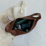Women's Casual Leather Shoulder Bag