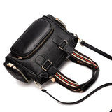 European American Large Leather Messenger Bag