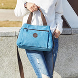 Casual Vintage Canvas Shoulder Bag Large Capacity Handbags