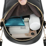 Cheap Leather Mobile Phone Bag Women's Shoulder Bags
