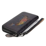 Women's Clutch RFID Wallet - High Quality Natural Cow Leather
