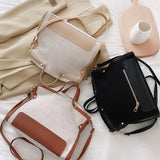 Casual Canvas Tote Bags Everyday Shoulder Bags Handbags Shopping