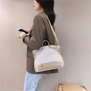 Casual Canvas Tote Bags Everyday Shoulder Bags Handbags Shopping