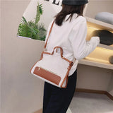 Casual Canvas Tote Bags Everyday Shoulder Bags Handbags Shopping