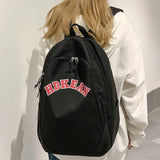 Nylon Women School Bag Girl Travel Backpack Female Laptop Student Bag
