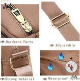 Women's Cross Body Bag, Adjustable Wide Strap Shoulder Bag