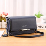 Women's Cross Body Messenger Bag PU Leather Shoulder Handbag