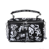 Graffiti Crossbody Bag for Women, Shopping Party Handbag
