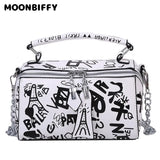 Graffiti Crossbody Bag for Women, Shopping Party Handbag