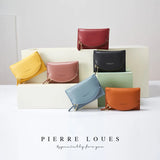 Ladies PU Leather Multifunctional Wallet with Zipper Buckle