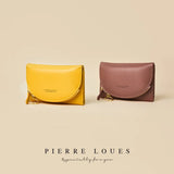 Ladies PU Leather Multifunctional Wallet with Zipper Buckle