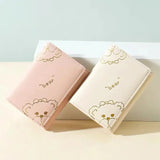 Pink Leather Ladies Wallet