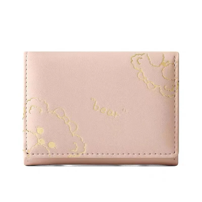 Pink Leather Ladies Wallet