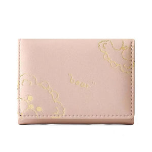 Pink Leather Ladies Wallet