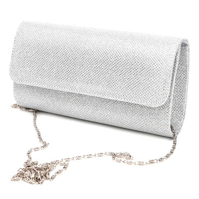 Ladies Dinner Bag Bridal Clutch Party Prom Wedding Envelope Handbag