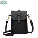 Mini PU Leather Messenger Bag for Women