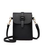 Mini PU Leather Messenger Bag for Women