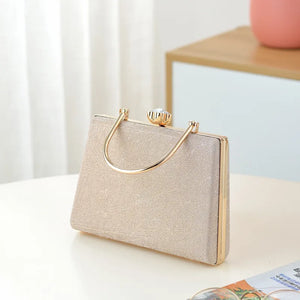 Women's Evening Party Clutch Bag Chain Purse for Wedding