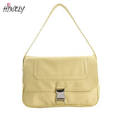 Retro Shoulder Bag Women's PU Large Capacity Underarm Bag