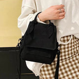 Women's Canvas Shoulder Bag for Phone, Multifunctional Small Purse