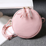 Solid Leather Shoulder Bag Messenger Bags for Men