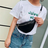 Sequins Fanny Pack Women's Waist Belt Waterproof Bag Casual Solid One Size Girls