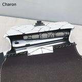 Ladies Shoulder Bag Female Messenger Bag All-match Crack Printing
