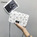 Ladies Shoulder Bag Female Messenger Bag All-match Crack Printing