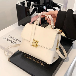 Faux Leather Multilayer Ladies Shoulder Bag