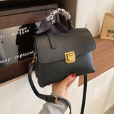 Faux Leather Multilayer Ladies Shoulder Bag